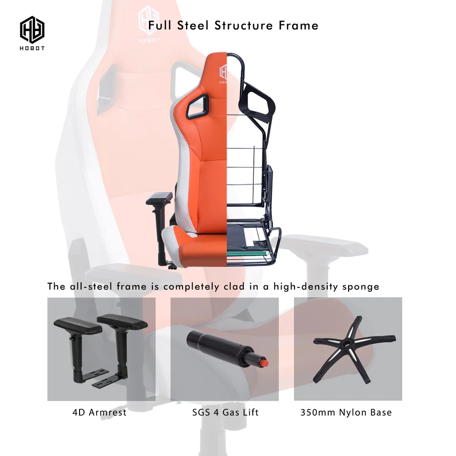 HOBOT Ozzi Gaming Stuhl Ergonomischer Bürostuhl - Görsel 2