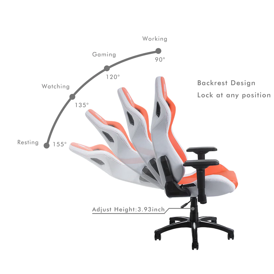 HOBOT Ozzi Gaming Stuhl Ergonomischer Bürostuhl - Görsel 3
