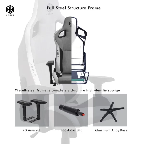 HOBOT Apricity Ergonomischer Computer-Gaming-Stuhl - Görsel 3