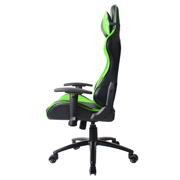 Guyou Grünes Neues Modell Schönheit Zurück Design Malerei Metallbasis Gaming Stuhl - Görsel 2