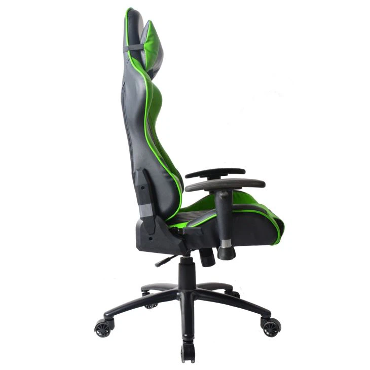 Guyou Grünes Neues Modell Schönheit Zurück Design Malerei Metallbasis Gaming Stuhl - Görsel 3