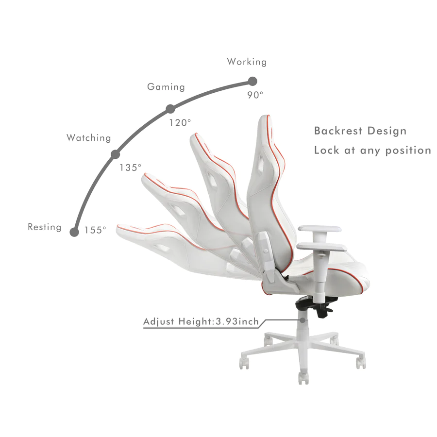 HOBOT Flipped Gaming Chair Ergonomischer Bürostuhl - Görsel 2