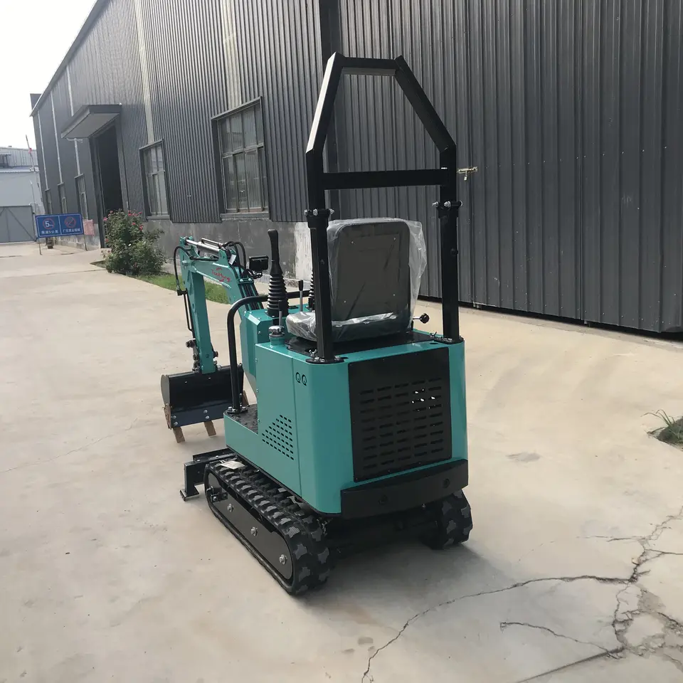 Minibagger 1 Tonne Crawler Mini Bagger - Görsel 4