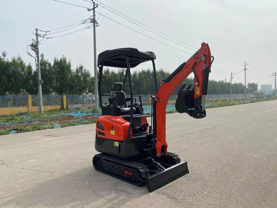 Minibagger beweglicher Typ 1,8 Tonnen Bagger - Görsel 3