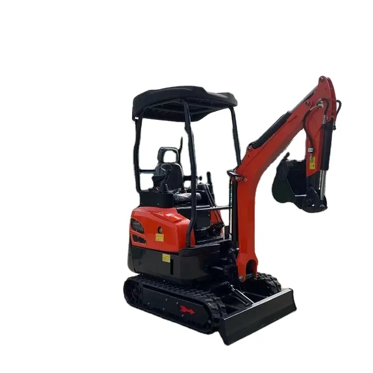 Minibagger beweglicher Typ 1,8 Tonnen Bagger - Görsel 4