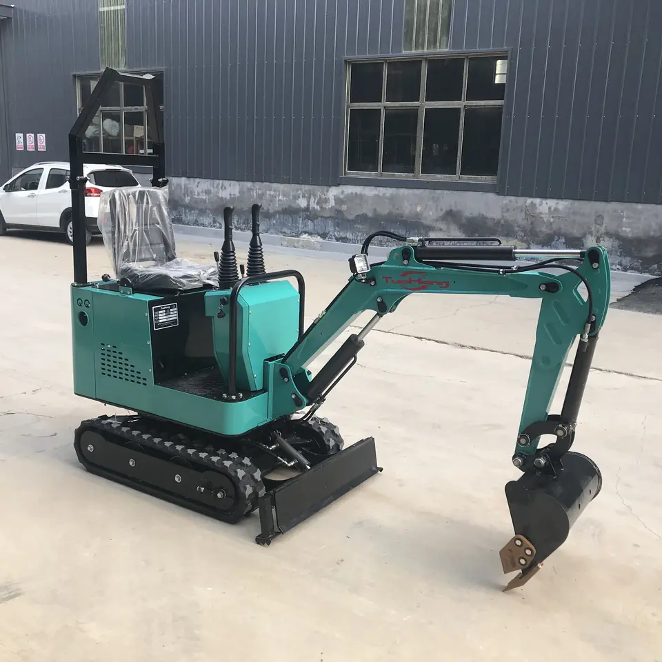 Mini Excavator Type Excavator 1 Ton Mini Excavator With EURO V Emission Engine Minibagger - Görsel 2