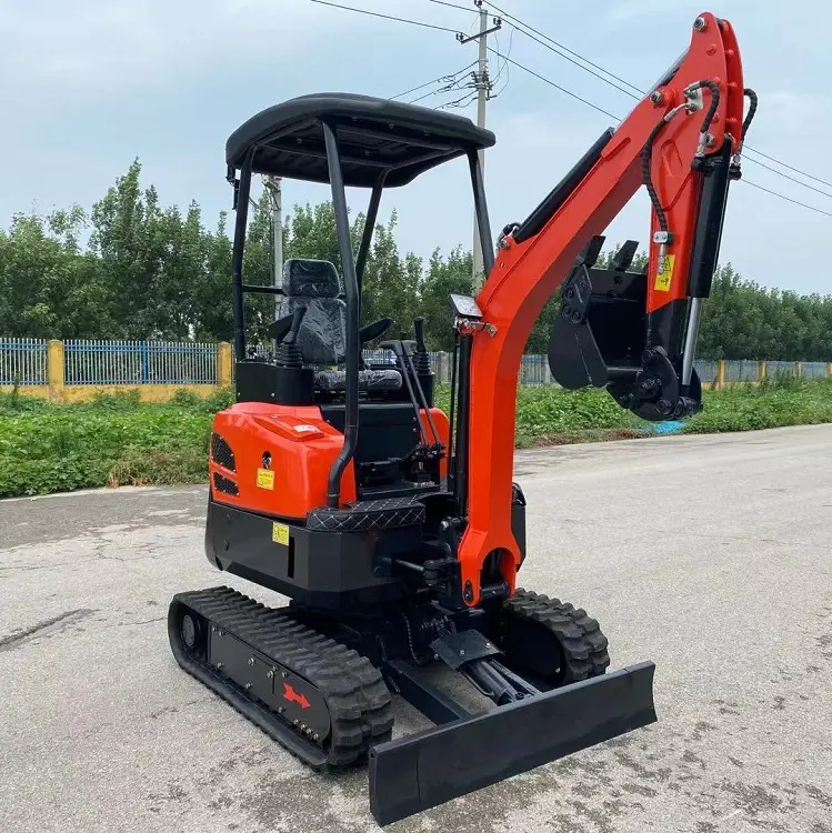 Minibagger beweglicher Typ 1,8 Tonnen Bagger - Görsel 2