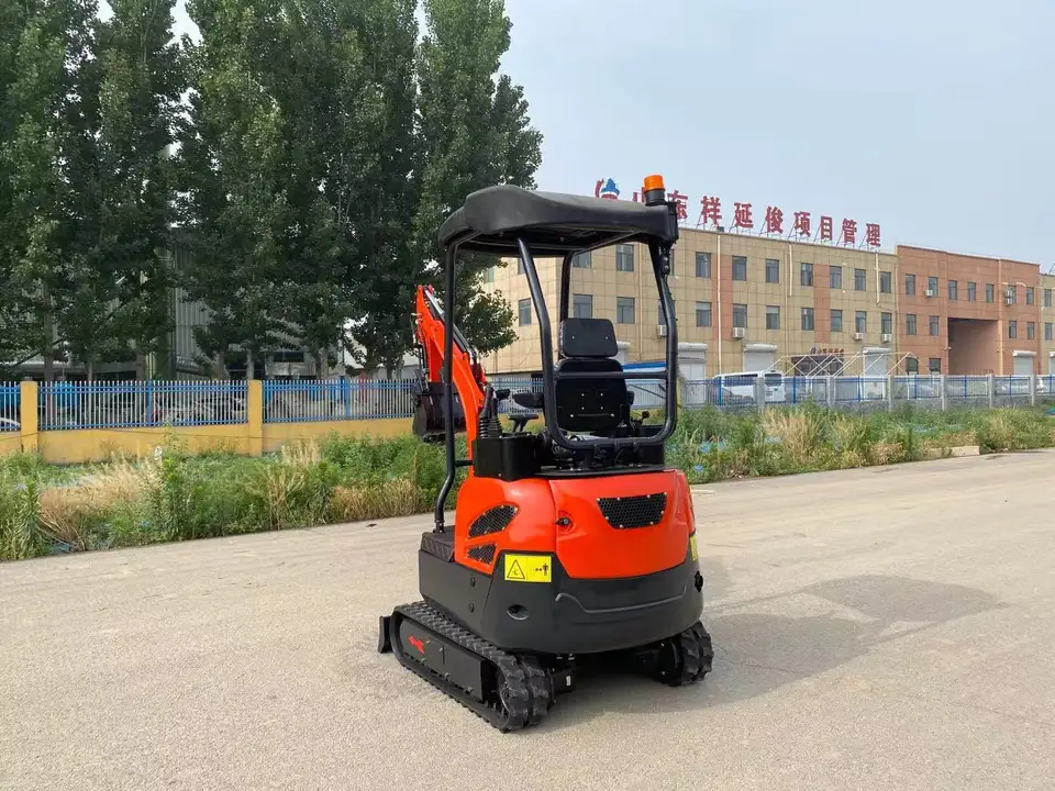 Minibagger beweglicher Typ 1,8 Tonnen Bagger - Görsel 5