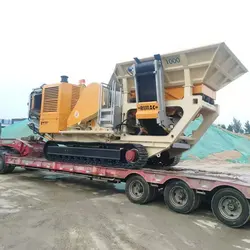 China Steinbrechmaschine Anlage Track Mobile Steinbackenbrecher - Görsel 6