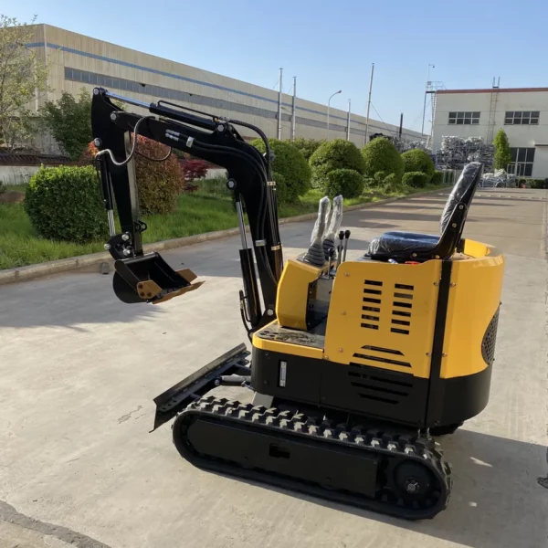 Minibagger kleiner Bagger Raupenbagger 1ton 2 Tonnen neuer Bagger - Görsel 5