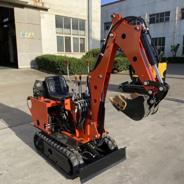 Garten Schlamm Boden Bagger Minisize Bagger Raupenbagger Hydraulikbagger - Görsel 2