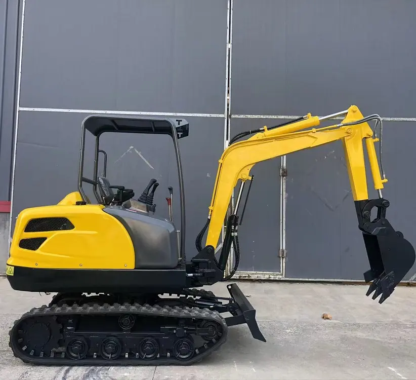 2ton 2.3 tons 2.5ton billig kleiner Bagger neuer Minibagger hocheffizienter Arbeitsbagger - Görsel 5