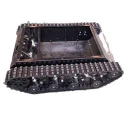 Bergbaumaschinenteile Fernbedienung Brushless DC-Motorchassis Gummiraupenfahrwerk