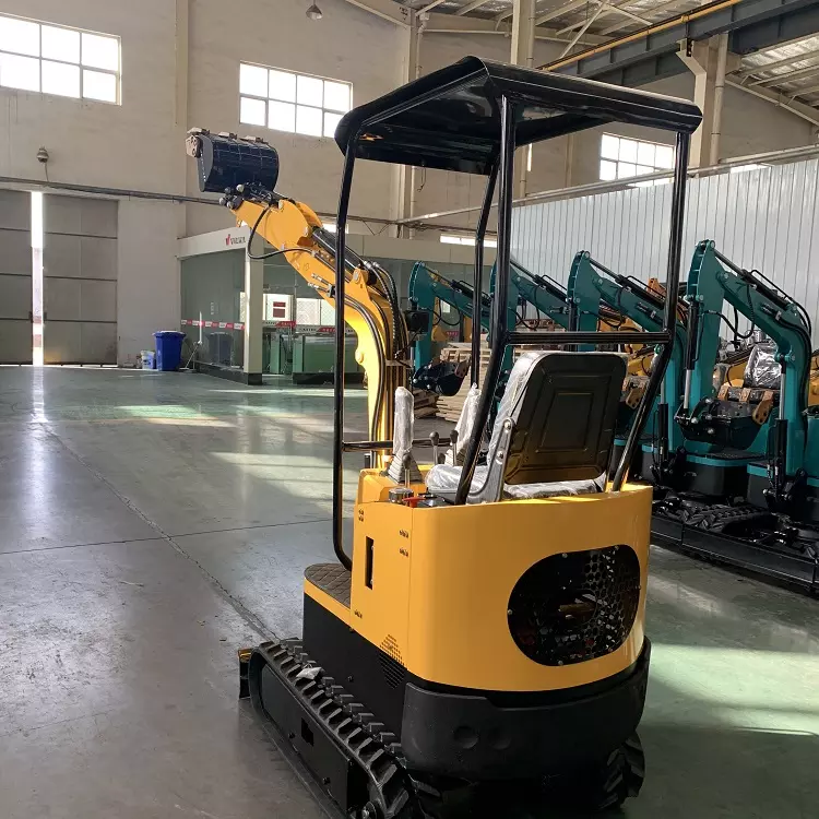 0.8t 0.9t 1 Tonne Mini Hydraulischer Raupenbagger mit CE EPA - Görsel 4