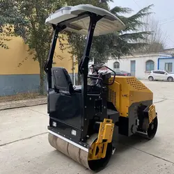 Hochwertige 2,5 Tonnen Baumaschine Road Roller mit bestem Preis zum Verkauf - Görsel 3