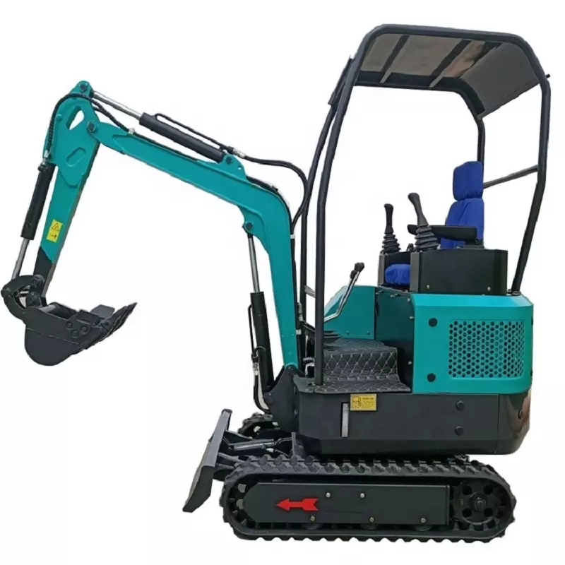 Hydraulischer Raupenbagger Home Landwirtschaftlicher Bauernhof Raupenbagger Minibagger 1.7t 1.8t