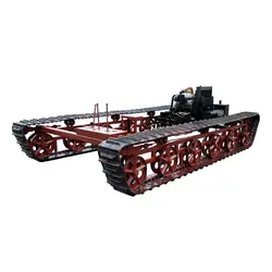 China Fabrik maßgeschneiderte große Gummikette Chassis