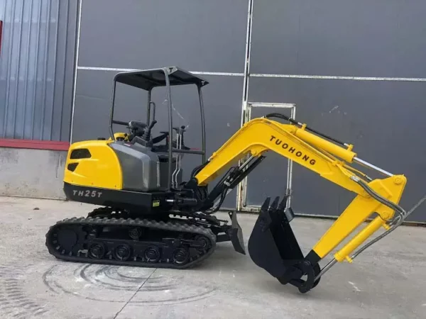 2ton 2.3 tons 2.5ton billig kleiner Bagger neuer Minibagger hocheffizienter Arbeitsbagger - Görsel 2