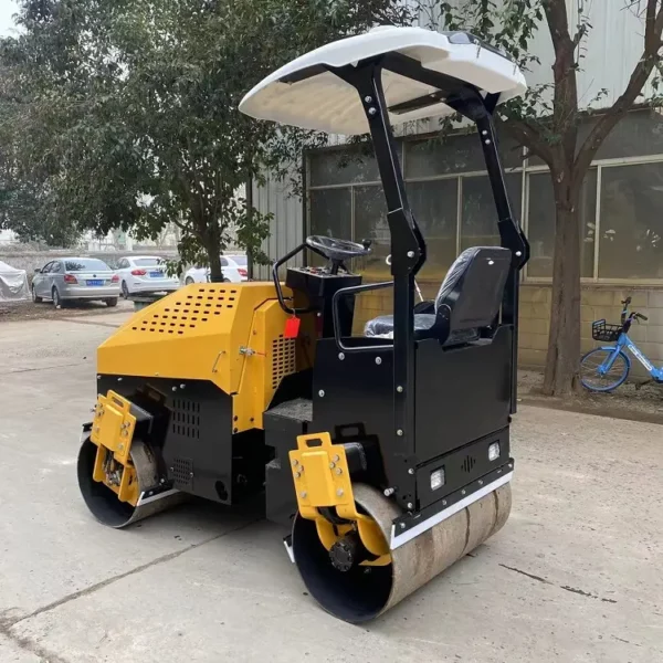 Hochwertige 2,5 Tonnen Baumaschine Road Roller mit bestem Preis zum Verkauf - Görsel 2