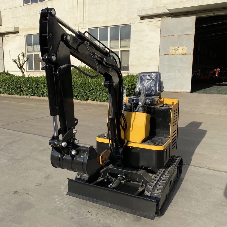 Minibagger kleiner Bagger Raupenbagger 1ton 2 Tonnen neuer Bagger - Görsel 2