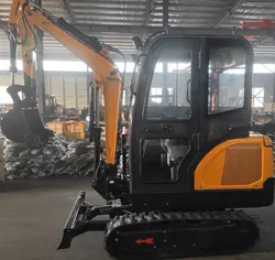Konstruktion 1.0 2.0 2.5 3.0 3.5 Tonnen Bagger Minibagger mit optionalen Anbaugeräten - Görsel 2
