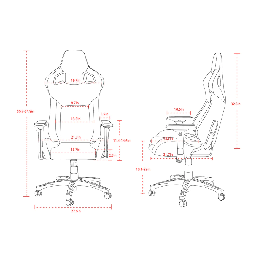 HOBOT Apricity Ergonomischer Computer-Gaming-Stuhl - Görsel 5