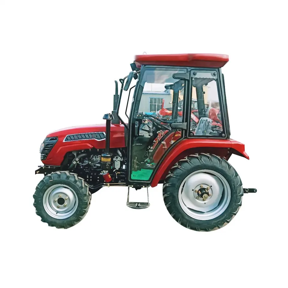 China Diesel Farm Traktor 4WD Traktor 70hp 80PS 90PS Traktor mit Frontlader - Görsel 2