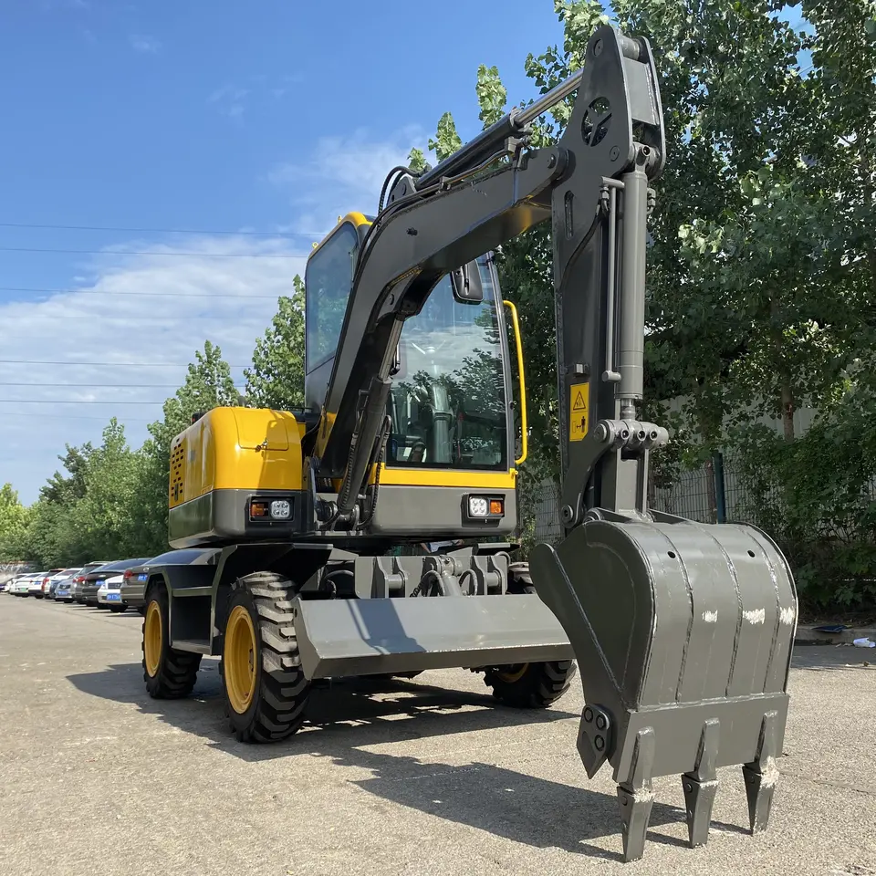 Erdbewegungsmaschinen TOHO Radbagger 4 Tonnen 6 Tonnen 8 Tonnen 9 Tonnen 12 Tonnen 15 Tonnen Raupenradbagger - Görsel 3