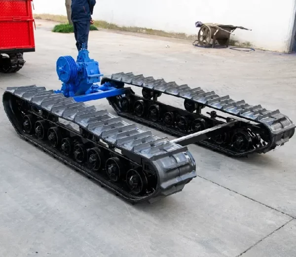 China Custom Made Getriebe Crawler Chassis - Görsel 4