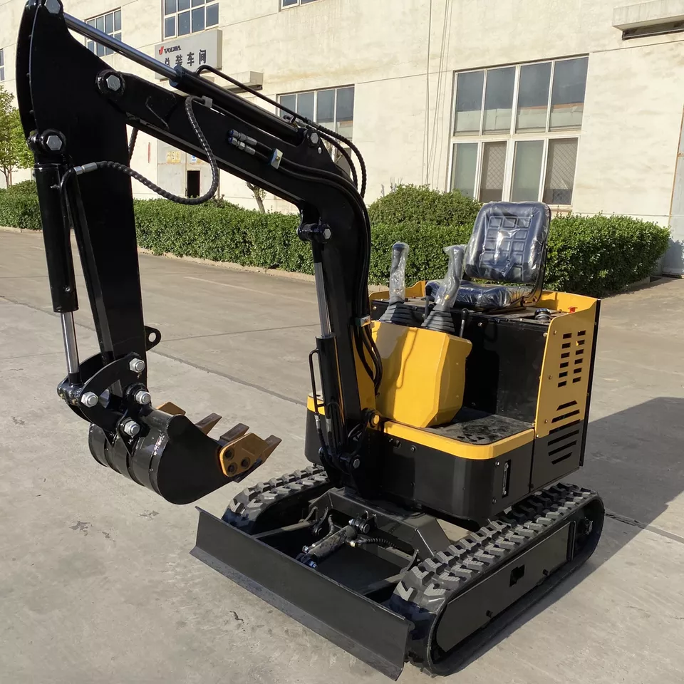 Shandong Kleine Arbeit Mini Raupenbagger - Görsel 2