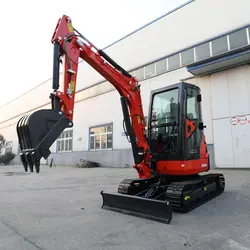 Hohe Konfiguration 3,5 Tonnen Hydraulikbagger Kleinbagger mit CE / EPA Euro V Zertifizierung Minibagger - Görsel 3