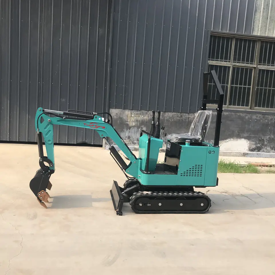 Minibagger 1 Tonne Crawler Mini Bagger - Görsel 2