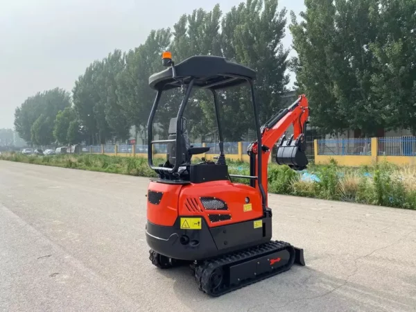 Minibagger beweglicher Typ 1,8 Tonnen Bagger - Görsel 6