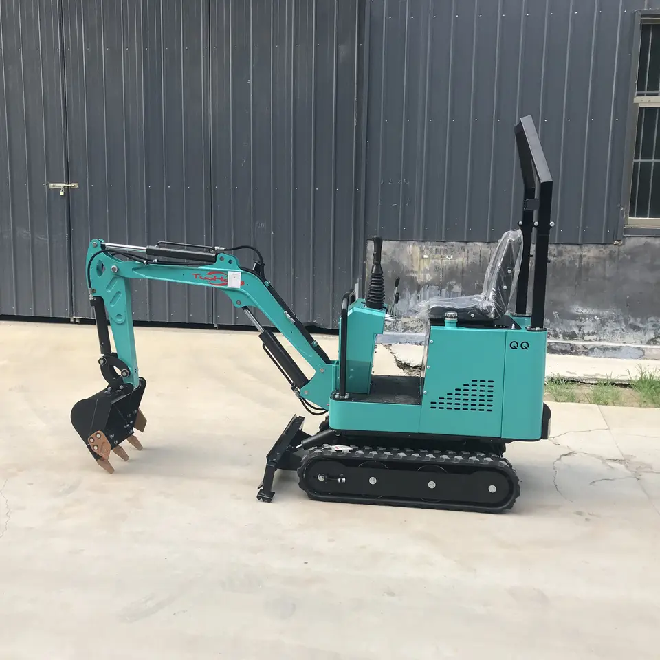 Minibagger 1 Tonne Crawler Mini Bagger - Görsel 5