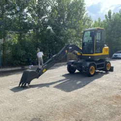 Erdbewegungsmaschinen TOHO Radbagger 4 Tonnen 6 Tonnen 8 Tonnen 9 Tonnen 12 Tonnen 15 Tonnen Raupenradbagger - Görsel 4