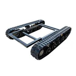 China maßgeschneiderte Mini Crawler Tragfähigkeit Gummikette Unterwagen / Fahrgestellrahmen