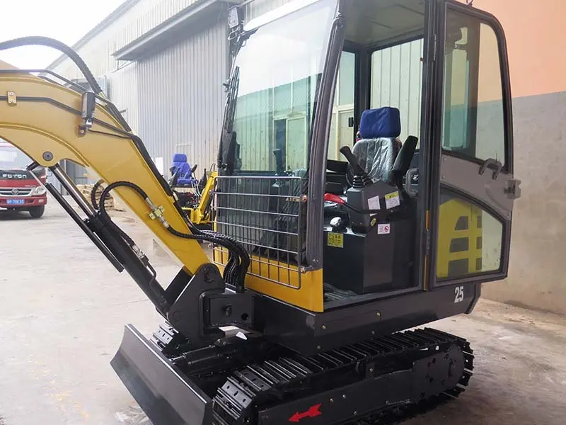 Haushaltsbagger Minibagger 2,5 Tonnen Mini Hydraulischer Raupenbagger mit Euro V Emission - Görsel 4