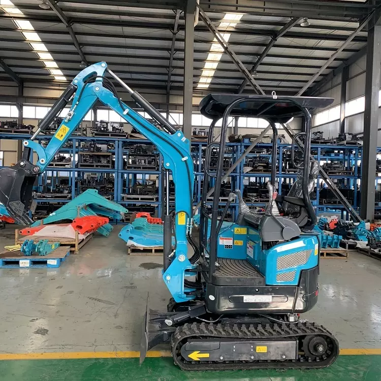 Landwirtschaftlicher Bauernhof Raupenbagger Minibagger 1t 1.5t 1.7t 1.8t Bagger - Görsel 4