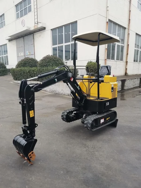 Baggerlader Bagger 1500kg Minibagger - Görsel 5