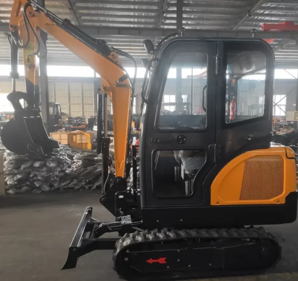 Haushaltsbagger Minibagger 2,5 Tonnen Mini Hydraulischer Raupenbagger mit Euro V Emission - Görsel 5