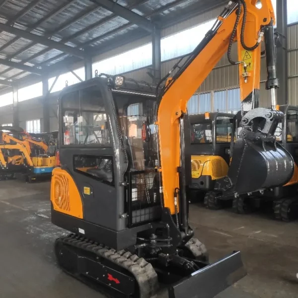 Haushaltsbagger Minibagger 2,5 Tonnen Mini Hydraulischer Raupenbagger mit Euro V Emission - Görsel 6
