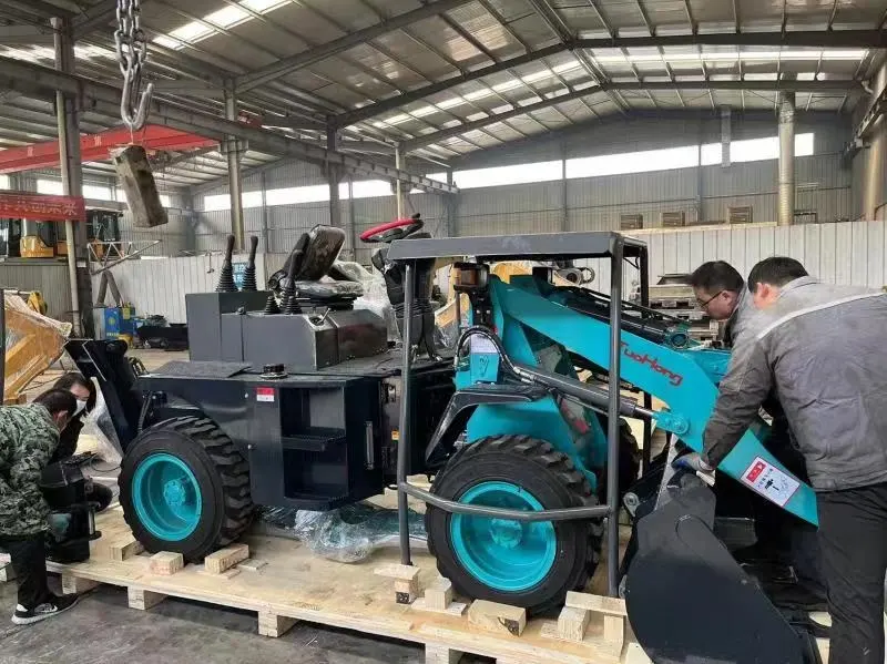 Bagger mit 3,0 Tonnen Frontlader - Görsel 5