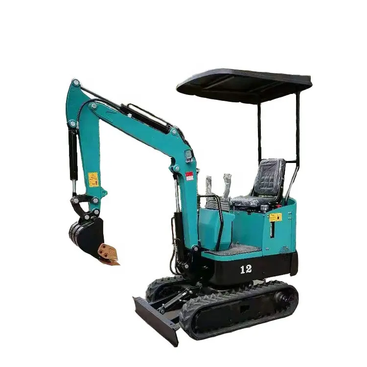 0.8ton 1ton1.2ton Minibagger neuer kleiner Bagger 1200 kg mit Gummikette