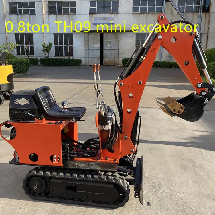 Graben Boden Schlamm Werkzeugmaschine Bagger Minisize Maschinen - Görsel 5