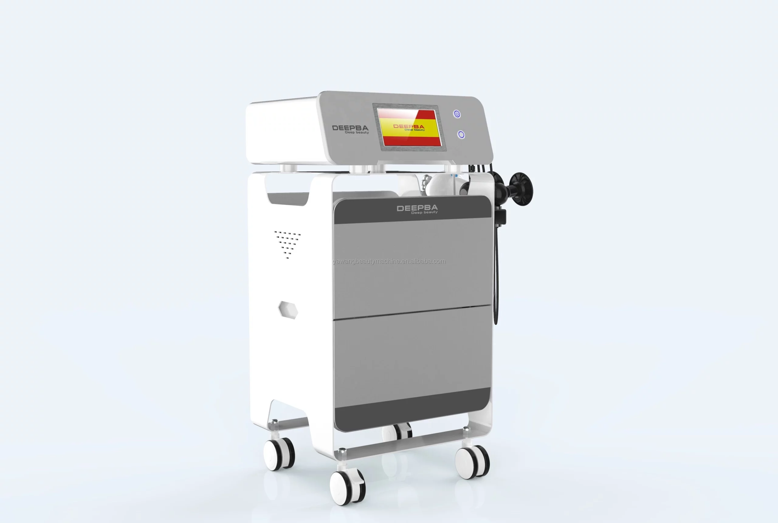 Rotation RF RET 448KHZ Diathermie-Therapie Gewichtsverlust Abnehmen Körperformung Gesichtslifting Schönheitsmaschine - Görsel 3