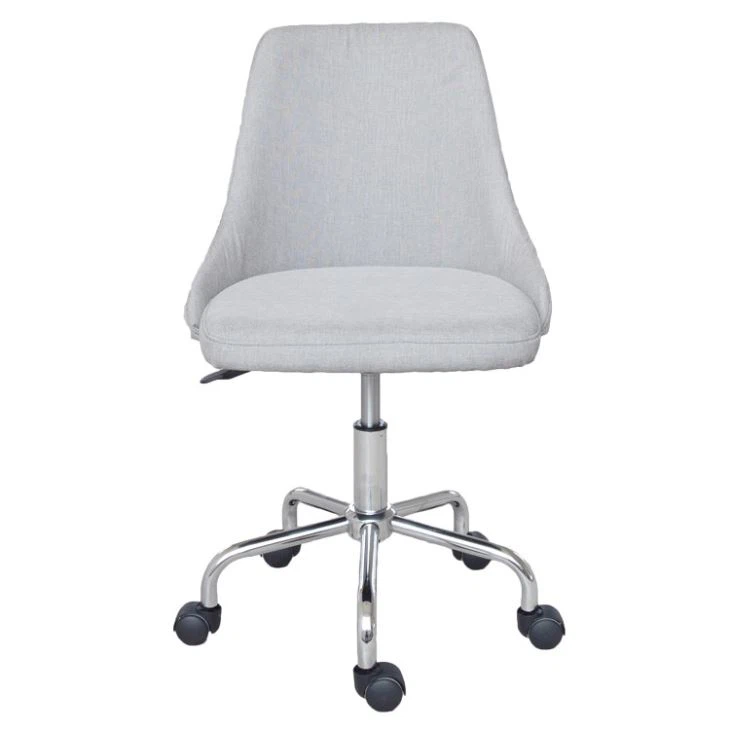 Executive Conference Office Besucherstuhl Shell Rücken Stoff Komfortable Drehbare Freizeitsalon Stuhl - Görsel 2