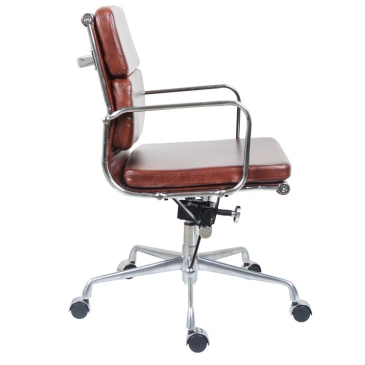 Executive Office Stuhl PU Sitz Ergonomischer Computer Schreibtisch Lederstuhl Für Den Heimgebrauch - Görsel 3