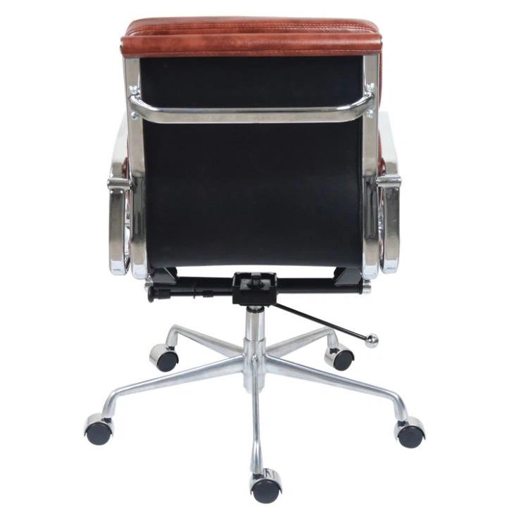 Executive Office Stuhl PU Sitz Ergonomischer Computer Schreibtisch Lederstuhl Für Den Heimgebrauch - Görsel 4