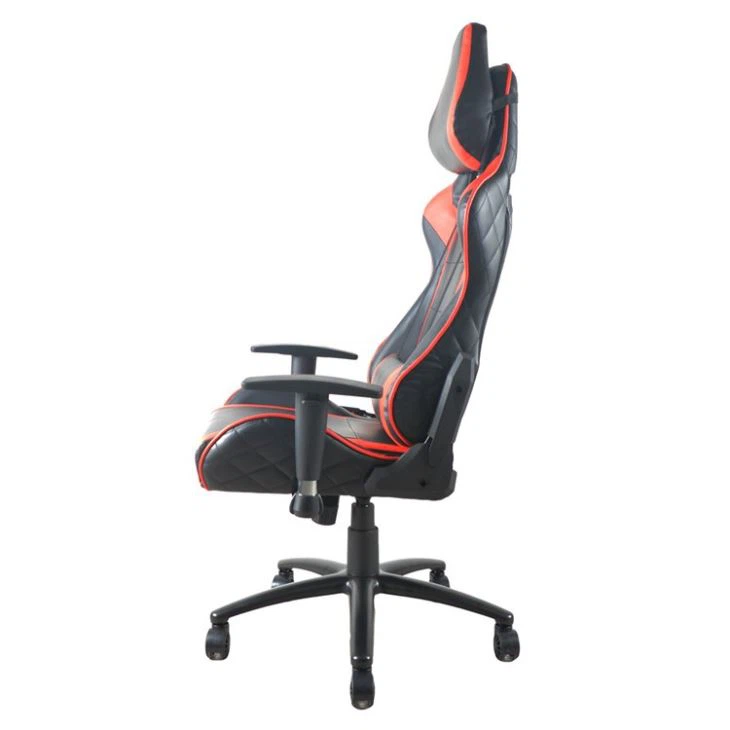 Gaming Stuhl Bürostuhl Gamer Sitz Freizeit Gepolsterter Gaming Bürostuhl Mit Nylonsockel - Görsel 2