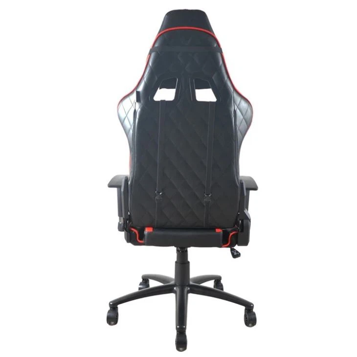 Gaming Stuhl Bürostuhl Gamer Sitz Freizeit Gepolsterter Gaming Bürostuhl Mit Nylonsockel - Görsel 4